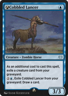 A-Cobbled Lancer (VOW-A-52) - Innistrad: Crimson Vow-1