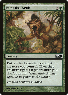 Hunt the Weak [Magic 2014]-1