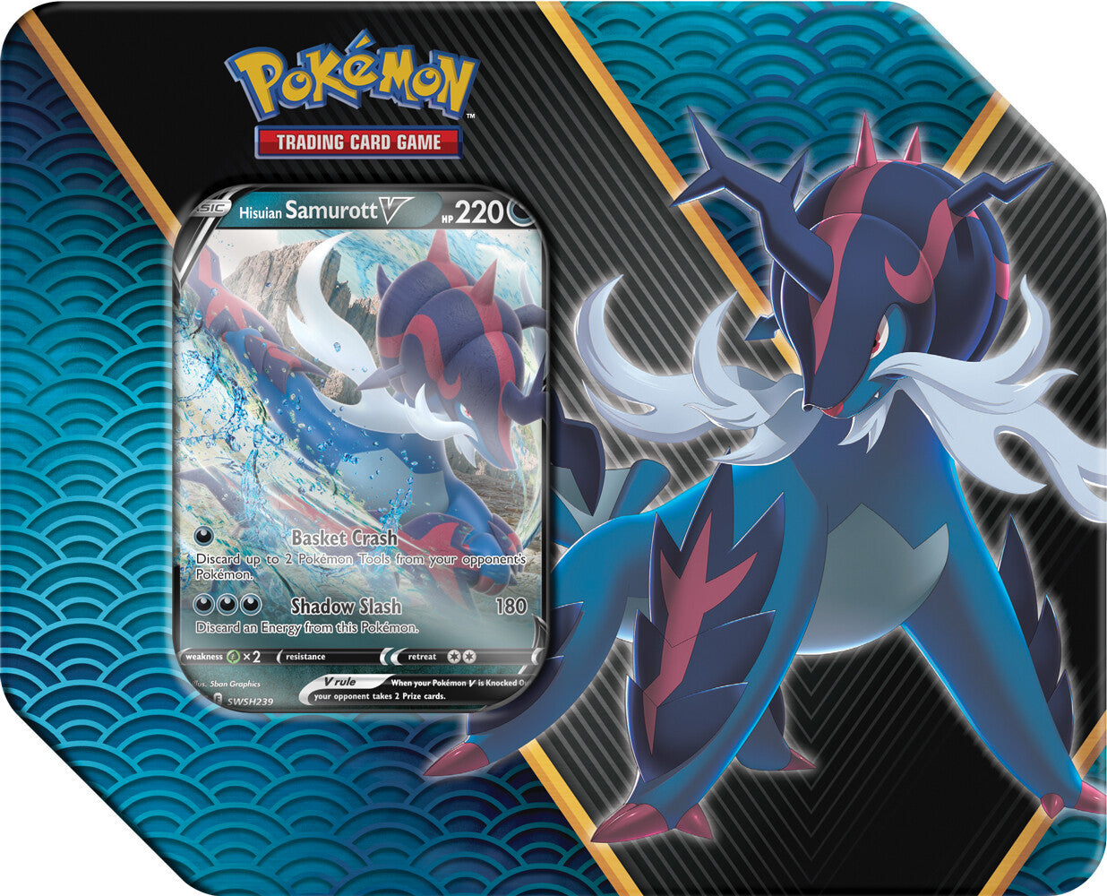 Divergent Powers Tin (Hisuian Samurott V)-1