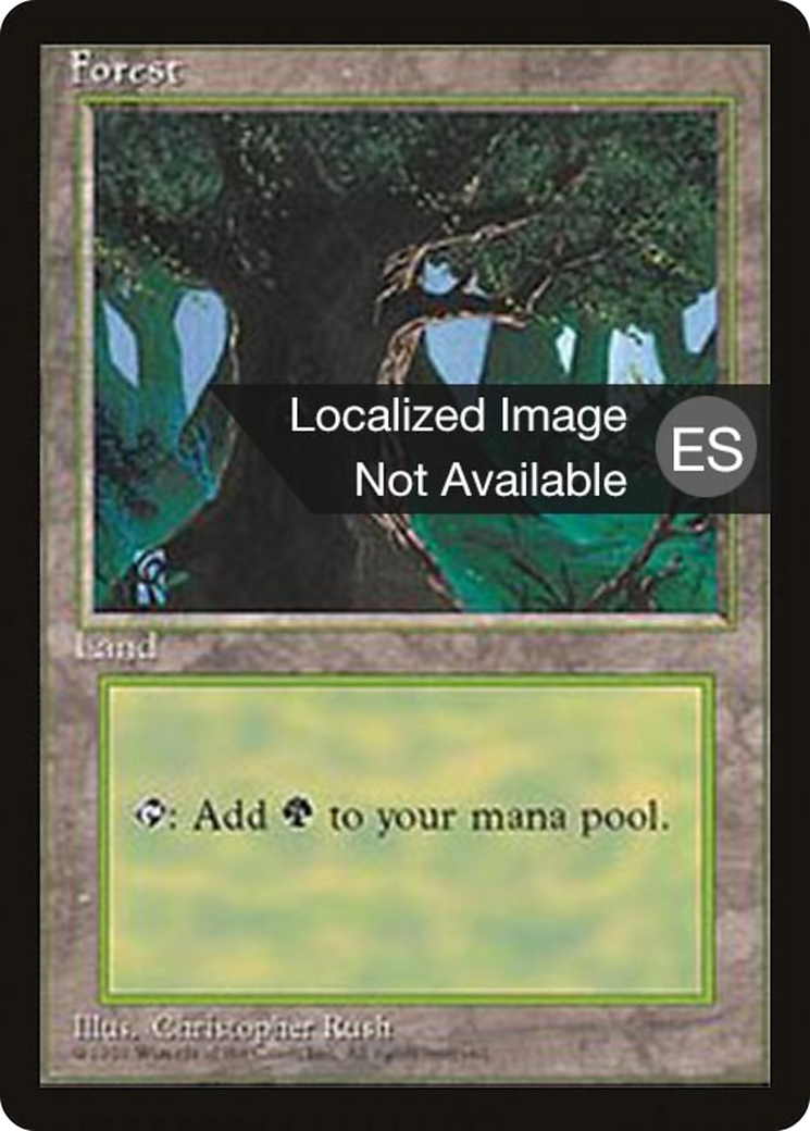 Forest (C) [Fourth Edition (Foreign Black Border)]-1