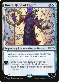 Dovin, Hand of Control (Stained Glass) [Secret Lair Drop Promos]-1