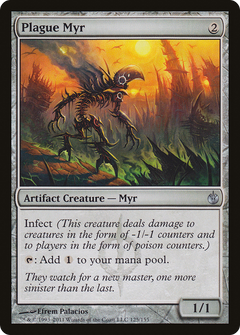 Plague Myr [Mirrodin Besieged]-1