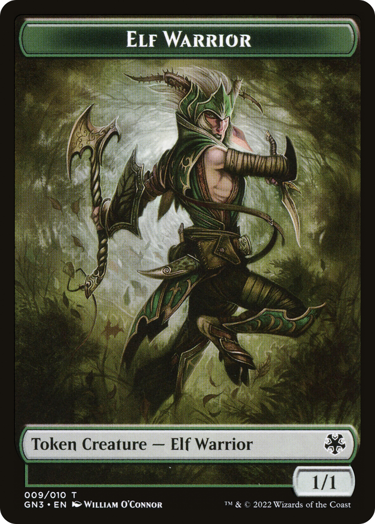 Elf Warrior (TGN3-009) - Game Night: Free-for-All Tokens-1