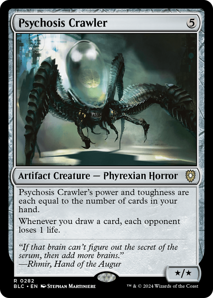 Psychosis Crawler [Bloomburrow Commander]-1