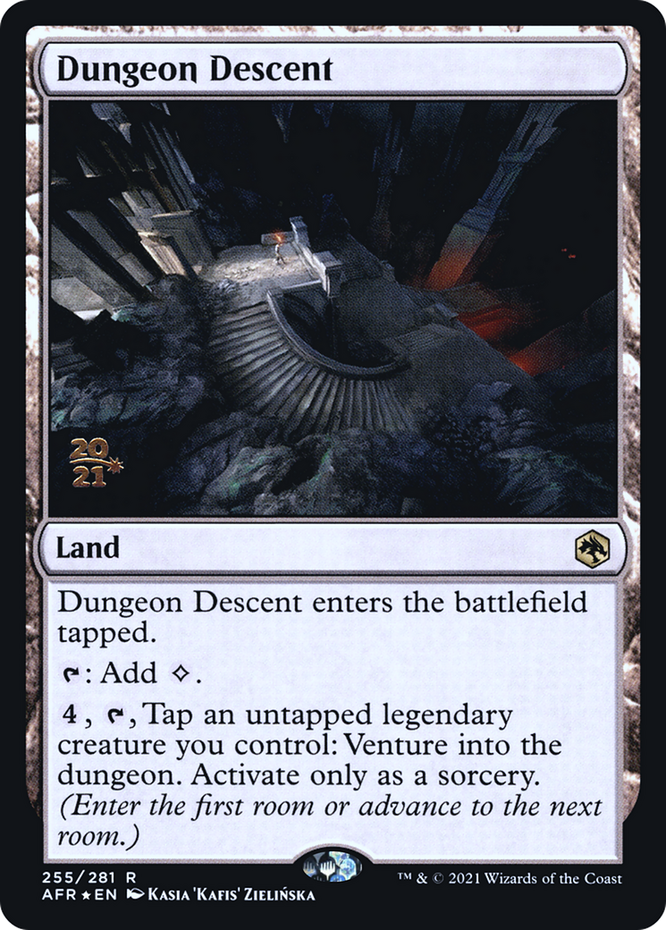 Dungeon Descent [Dungeons & Dragons: Adventures in the Forgotten Realms Prerelease Promos]-1