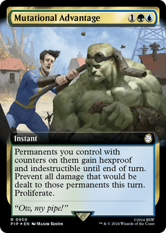 Mutational Advantage (Extended Art) (Surge Foil) [Fallout]-1