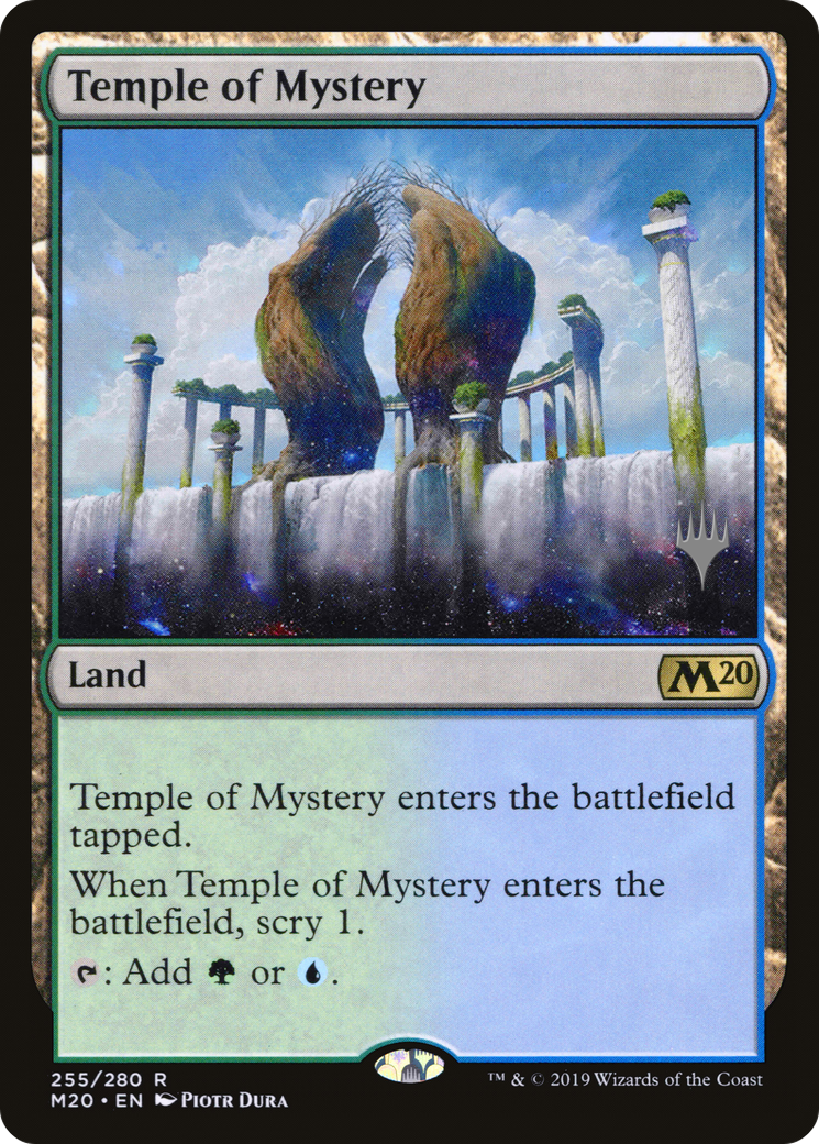 Temple of Mystery (Promo Pack) [Core Set 2020 Promos]-1