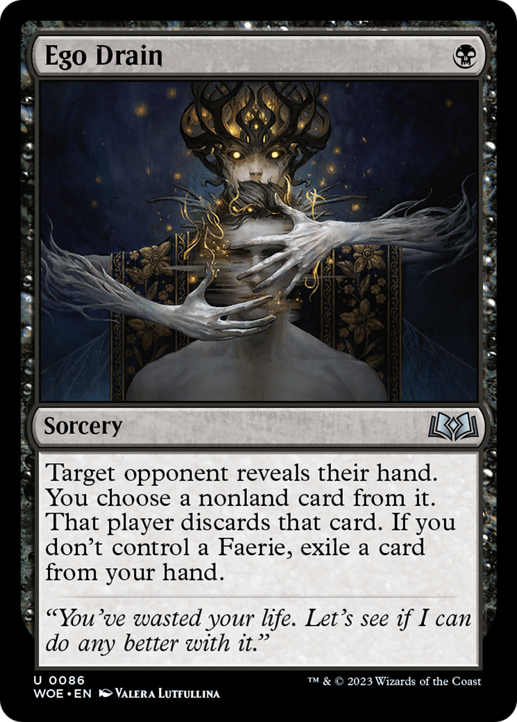 Ego Drain [Wilds of Eldraine]-1