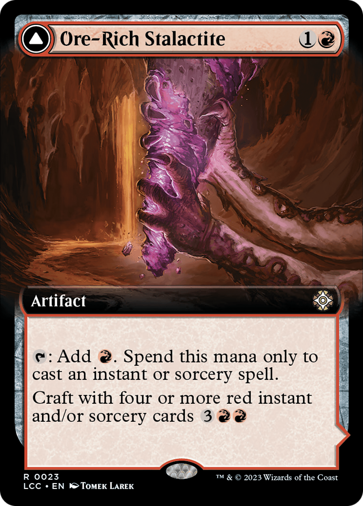 Ore-Rich Stalactite (Extended Art) [The Lost Caverns of Ixalan Commander]-3