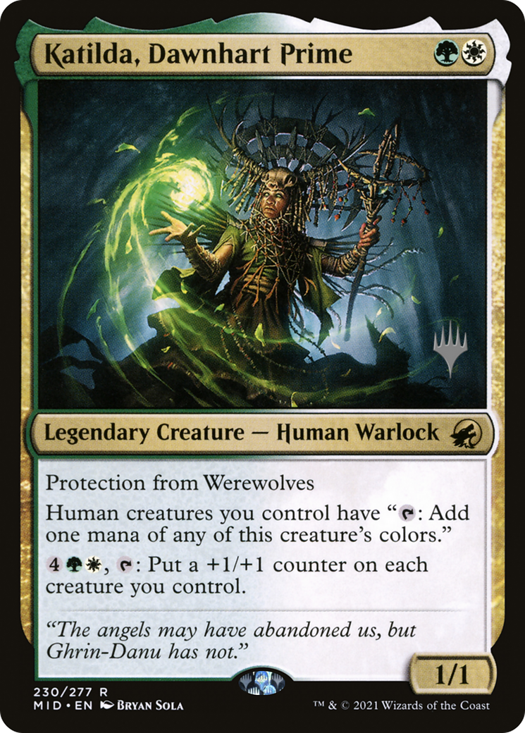 Katilda, Dawnhart Prime (Promo Pack) [Innistrad: Midnight Hunt Promos]-1