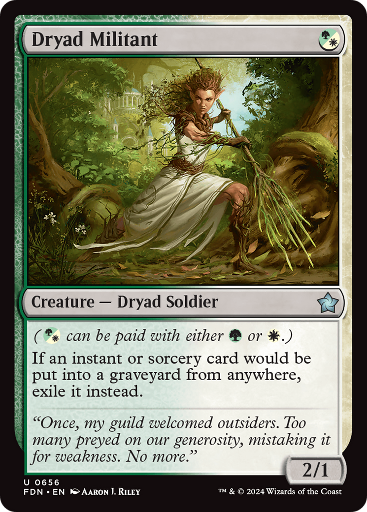 Dryad Militant [Foundations]-3