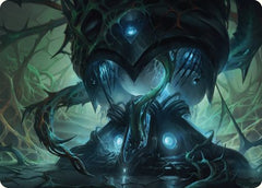 Expand the Sphere Art Card [Phyrexia: All Will Be One Art Series]-1