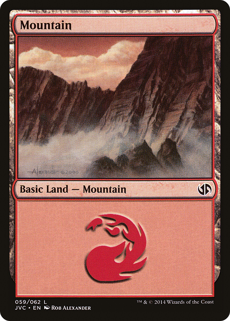 Mountain (59) [Duel Decks Anthology]-1