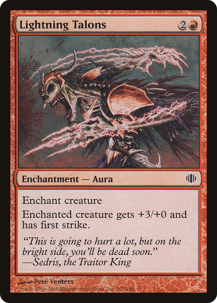 Lightning Talons [Shards of Alara]-1