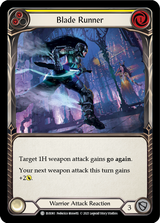 Blade Runner (Yellow) [EVR061] (Everfest)  1st Edition Normal-2