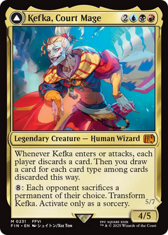 Kefka, Court Mage // Kefka, Ruler of Ruin [FINAL FANTASY]-3