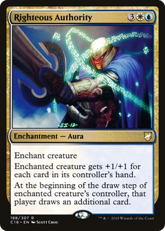 Righteous Authority [Commander 2018]-1