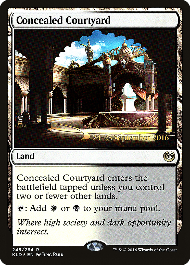 Concealed Courtyard [Kaladesh Prerelease Promos]-1