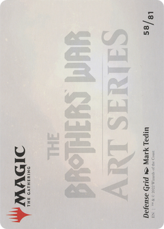 Defense Grid // Defense Grid (ABRO-058) - The Brothers' War Art Series (Borderless)-2