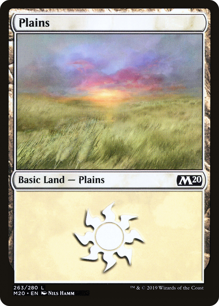 Plains (263) [Core Set 2020]-1