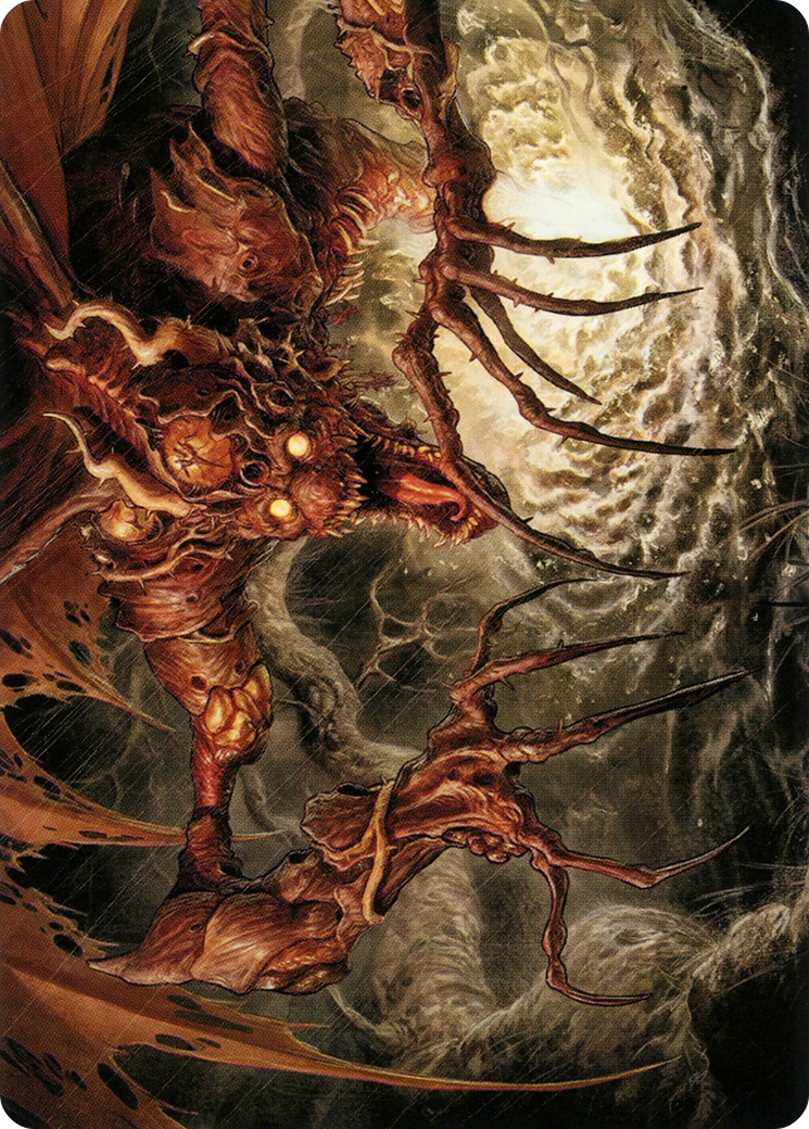 Archfiend of Sorrows Art Card [Modern Horizons 2 Art Series]-1
