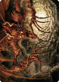 Archfiend of Sorrows Art Card [Modern Horizons 2 Art Series]-1