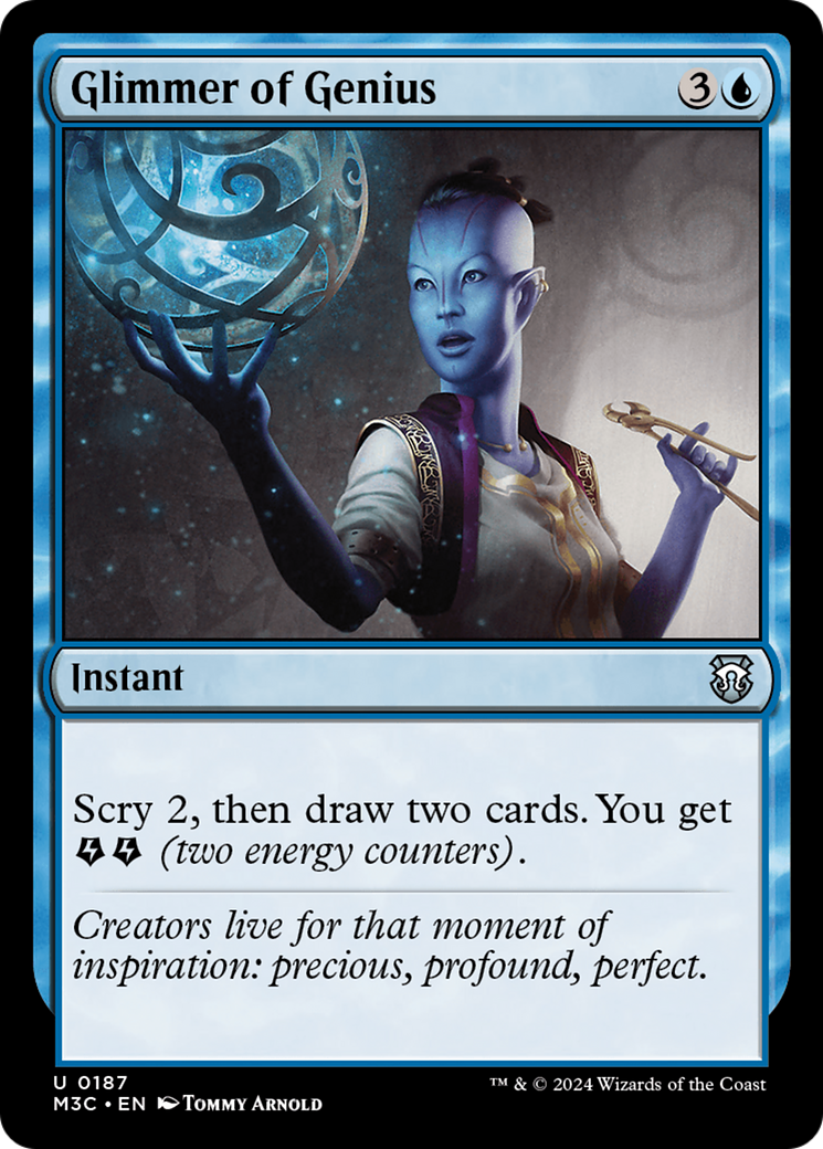 Glimmer of Genius [Modern Horizons 3 Commander]-1