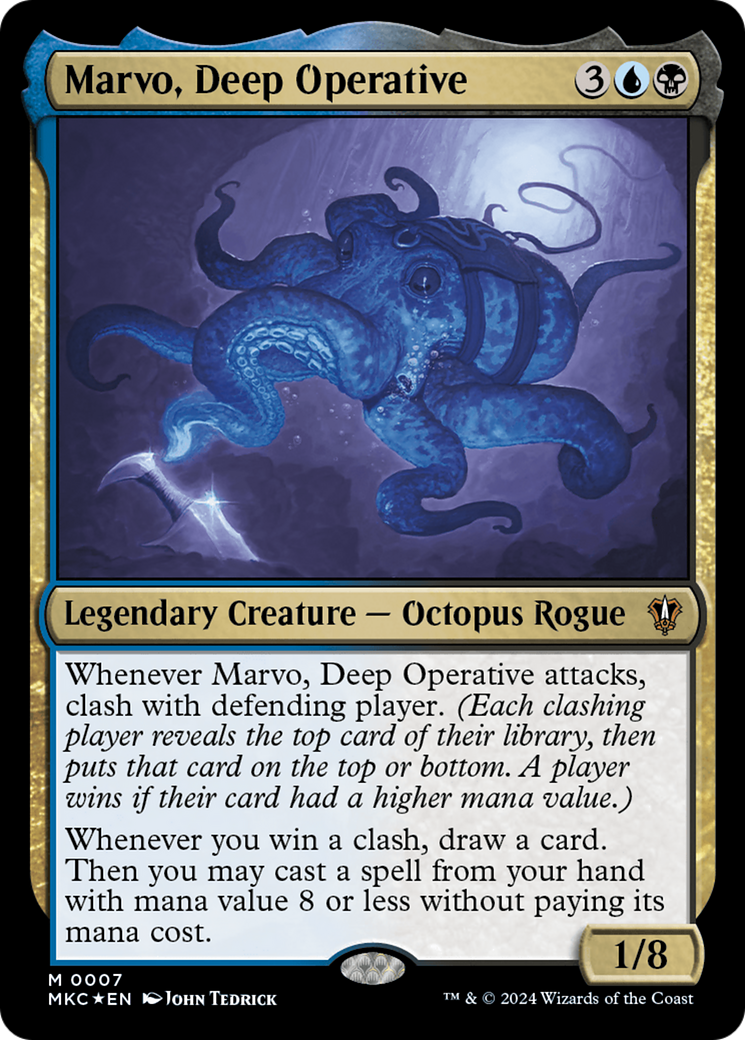 Marvo, Deep Operative [Murders at Karlov Manor Commander]-1