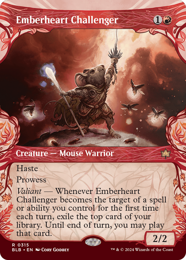 Emberheart Challenger (Showcase) [Bloomburrow]-1