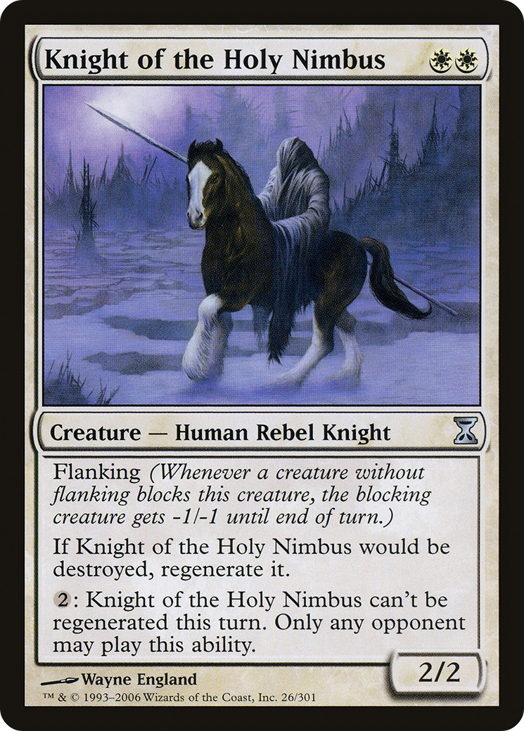 Knight of the Holy Nimbus [Time Spiral]-1