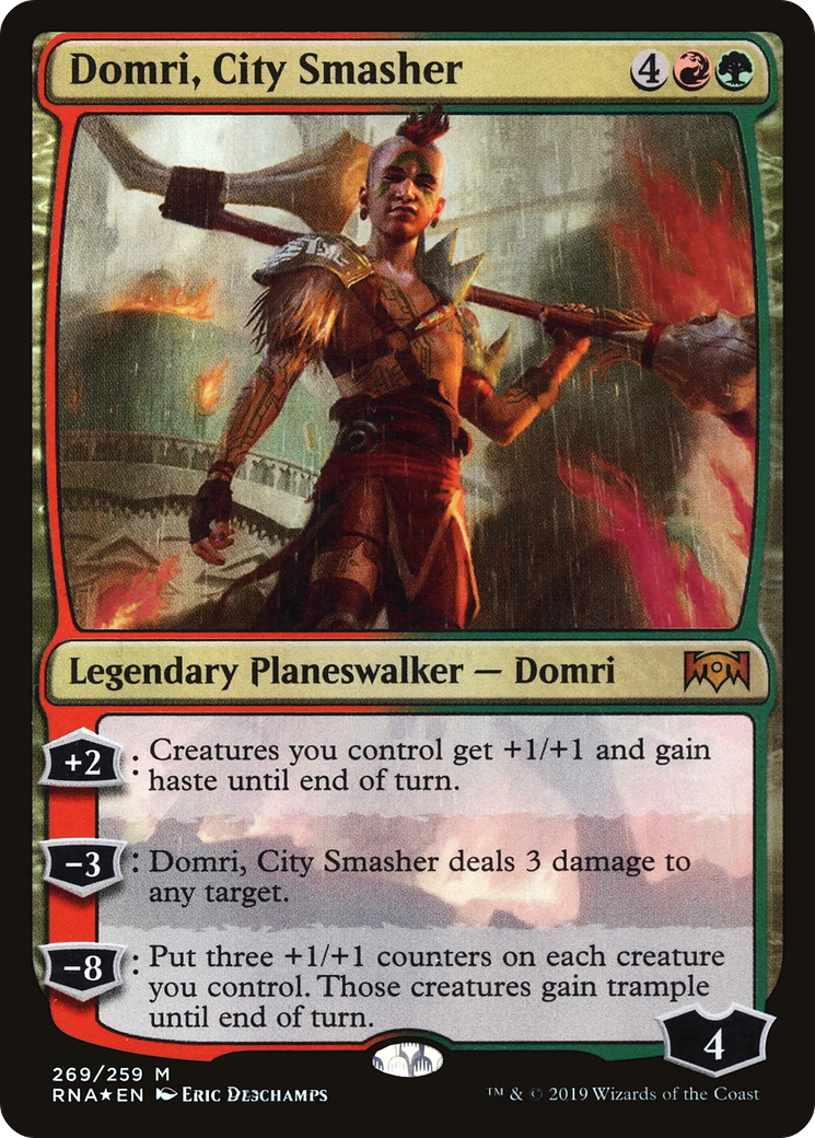Domri, City Smasher [Ravnica Allegiance]-1