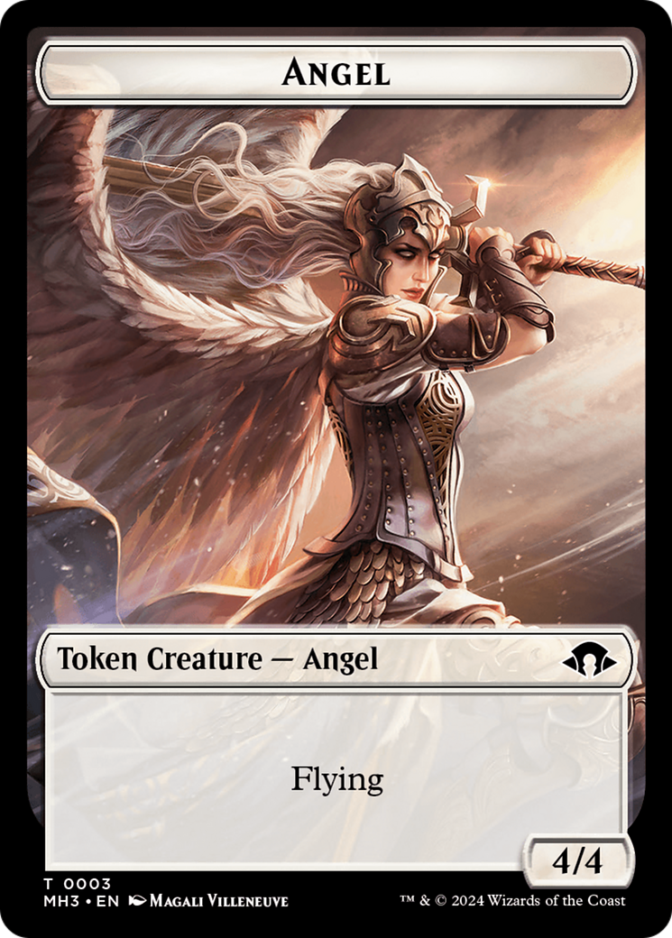 Angel (TMH3-003) - Modern Horizons 3 Tokens Foil-1