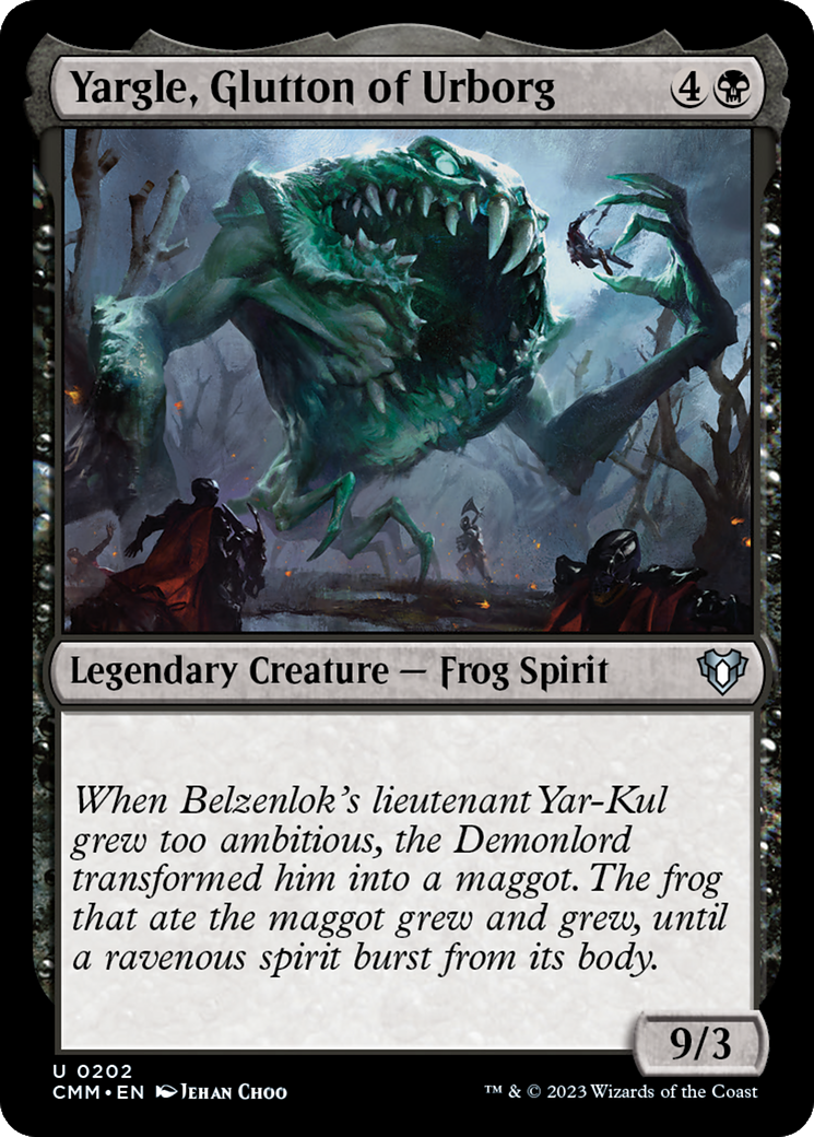 Yargle, Glutton of Urborg (CMM-202) - Commander Masters-1
