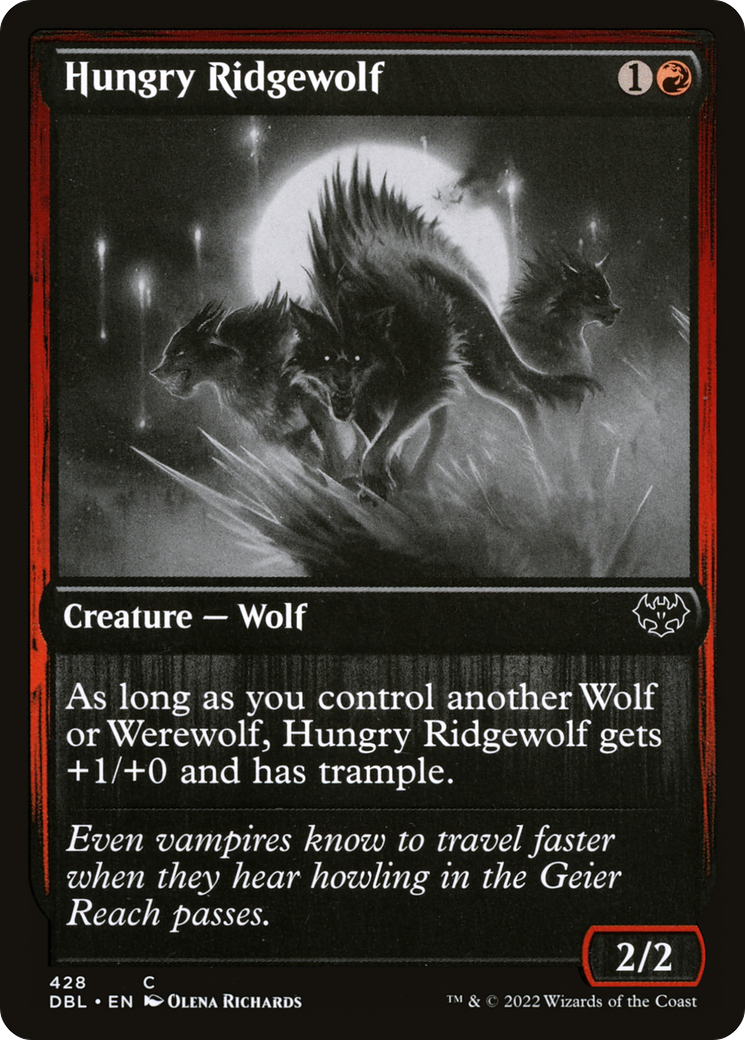 Hungry Ridgewolf [Innistrad: Double Feature]-1