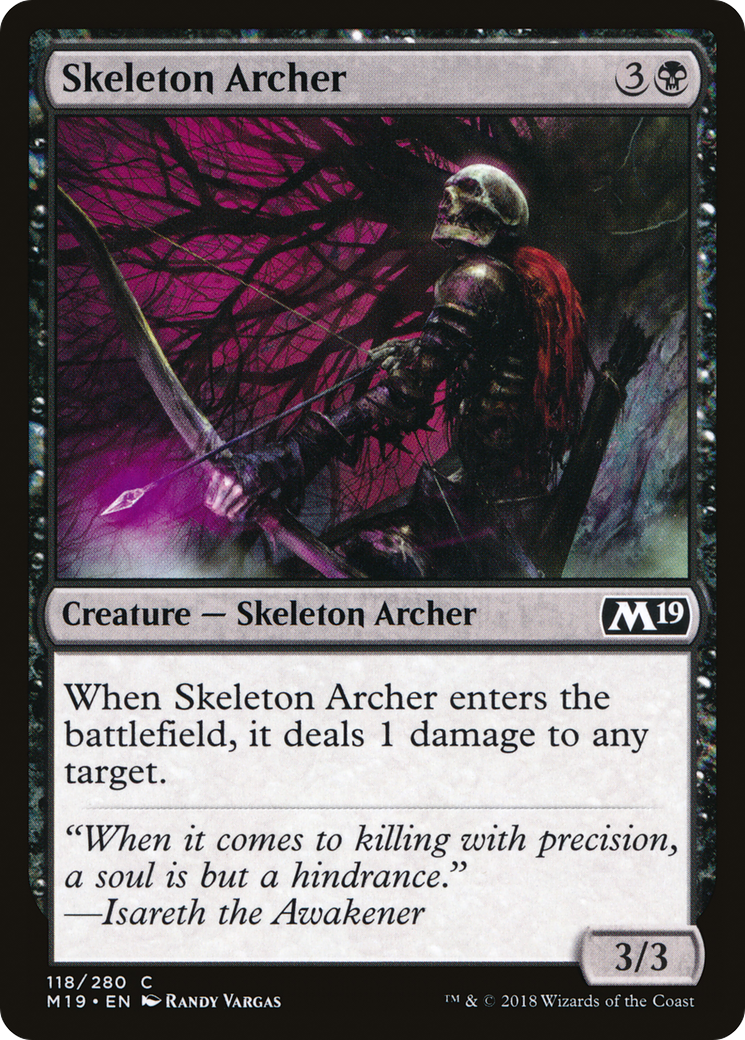 Skeleton Archer [Core Set 2019]-1