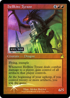 Hellkite Tyrant (Retro) (Serialized) [Ravnica Remastered]-1