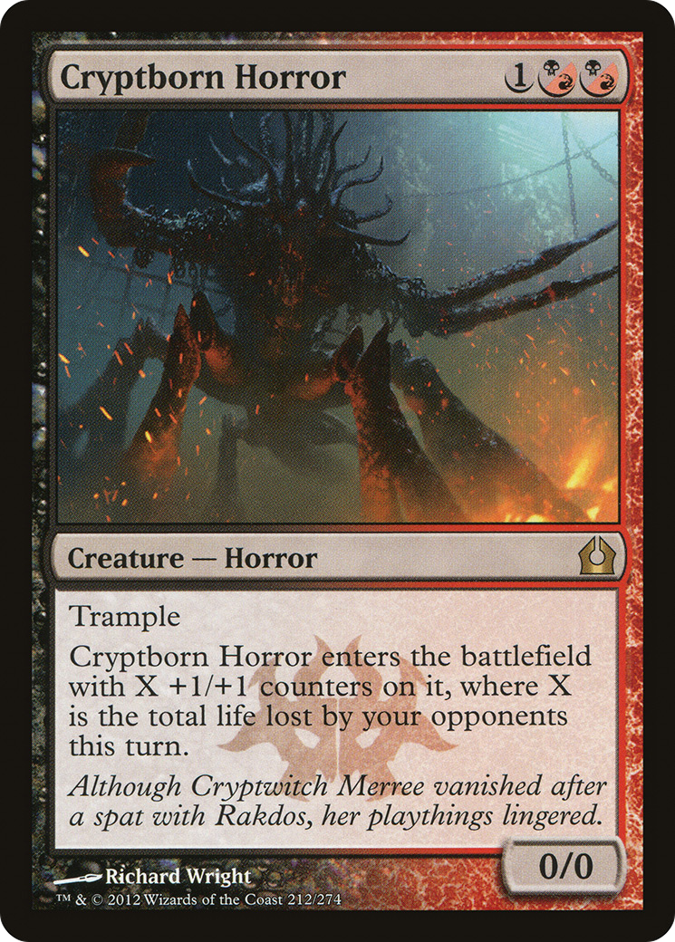 Cryptborn Horror [Return to Ravnica]-1