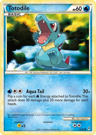 Totodile (74/95) [HeartGold & SoulSilver: Call of Legends]-1