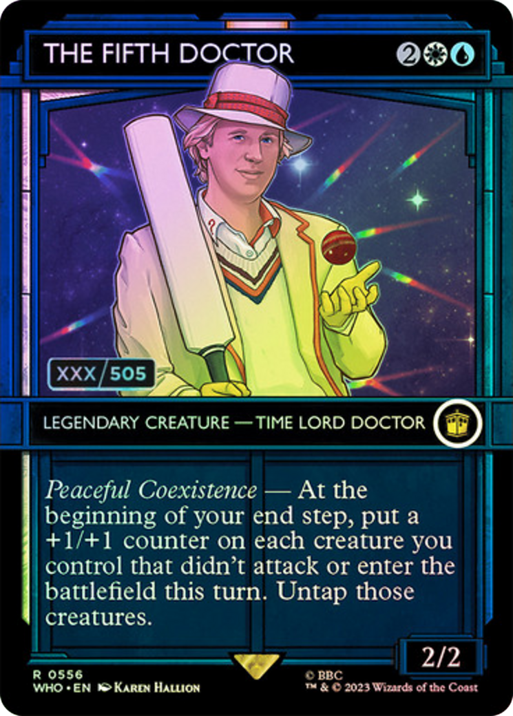 The Fifth Doctor (Serial Numbered) [Doctor Who]-1