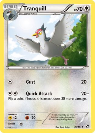 Tranquill (85/114) [Black & White: Base Set]-1