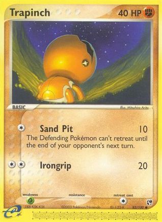 Trapinch (82/100) [EX: Sandstorm]-1