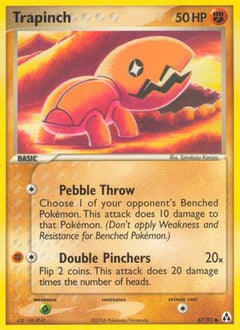 Trapinch (67/92) [EX: Legend Maker]-1