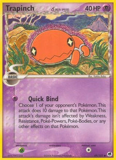 Trapinch (69/101) (Delta Species) [EX: Dragon Frontiers]-1