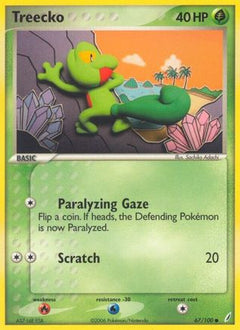 Treecko (67/100) (Stamped) [EX: Crystal Guardians]-1