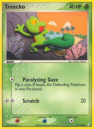 Treecko (67/100) [EX: Crystal Guardians]-1