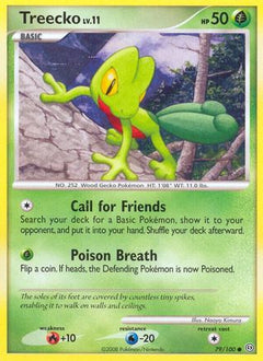 Treecko (79/100) [Diamond & Pearl: Stormfront]-1