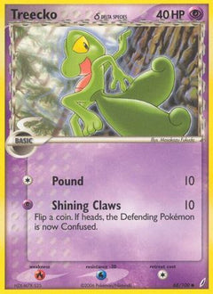 Treecko (68/100) (Delta Species) (Stamped) [EX: Crystal Guardians]-1