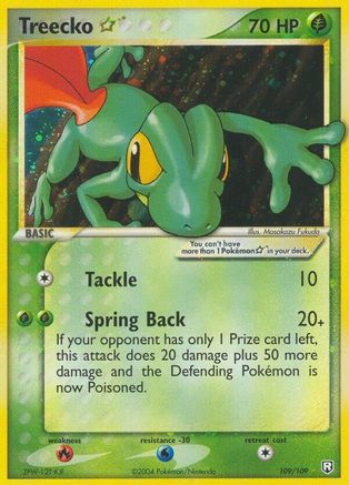 Treecko Star (109/109) [EX: Team Rocket Returns]-1