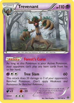 Trevenant (55/146) [XY: Base Set]-1