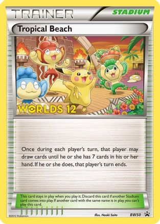 Tropical Beach (BW50) [Black & White: Black Star Promos]-1